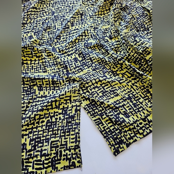 Diane Von Furstenberg Women’s Light Blazer Jacket 2 Yellow Silk Victor - Picture 12 of 13